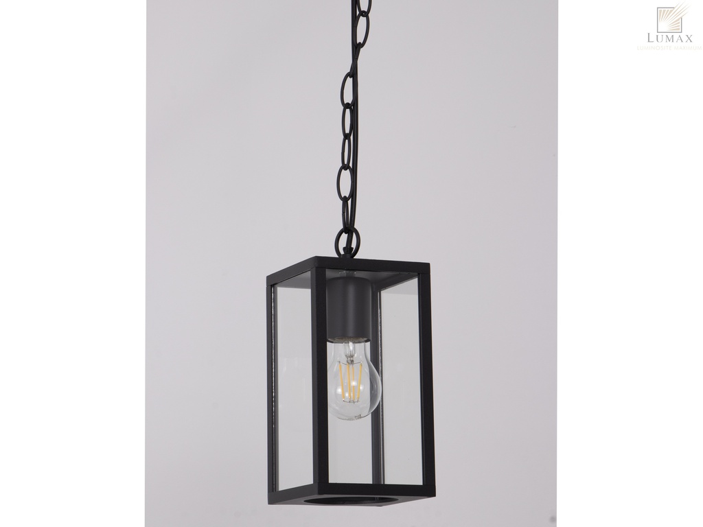 [32-6-RAIPONCE-011] 32-6-RAIPONCE-011-SUSPENSION D'EXTERIEUR E27 IP44 220V (NOIR)