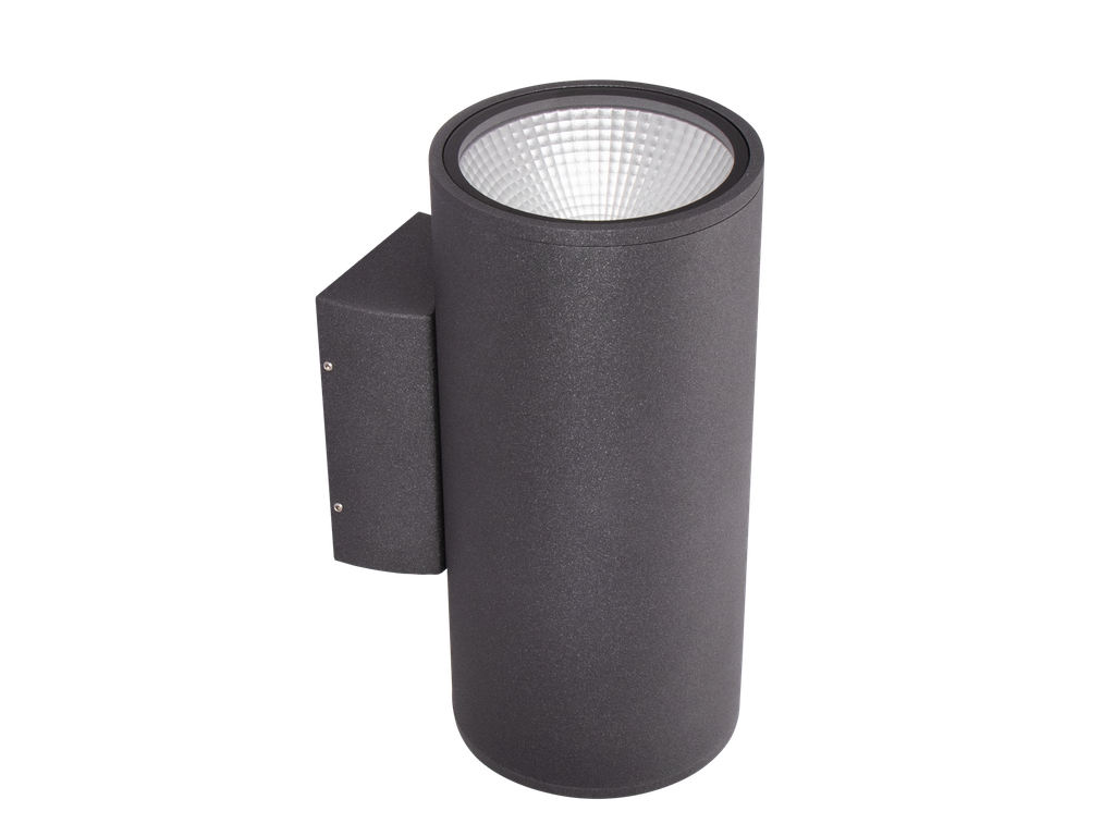 [J-AP4-453040] J-AP4-453040-APPLIQUE LED D'EXTERIEUR IP54 220V LORENYA (2X15W, 4000K, GRIS FONCE)