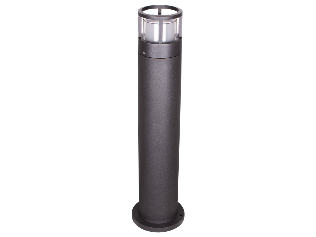 [J-BR1-650740] J-BR1-650740-BORNE JARDIN LED IP54 220V 60CM WENIA (7W, 4000K, GRIS FONCE)