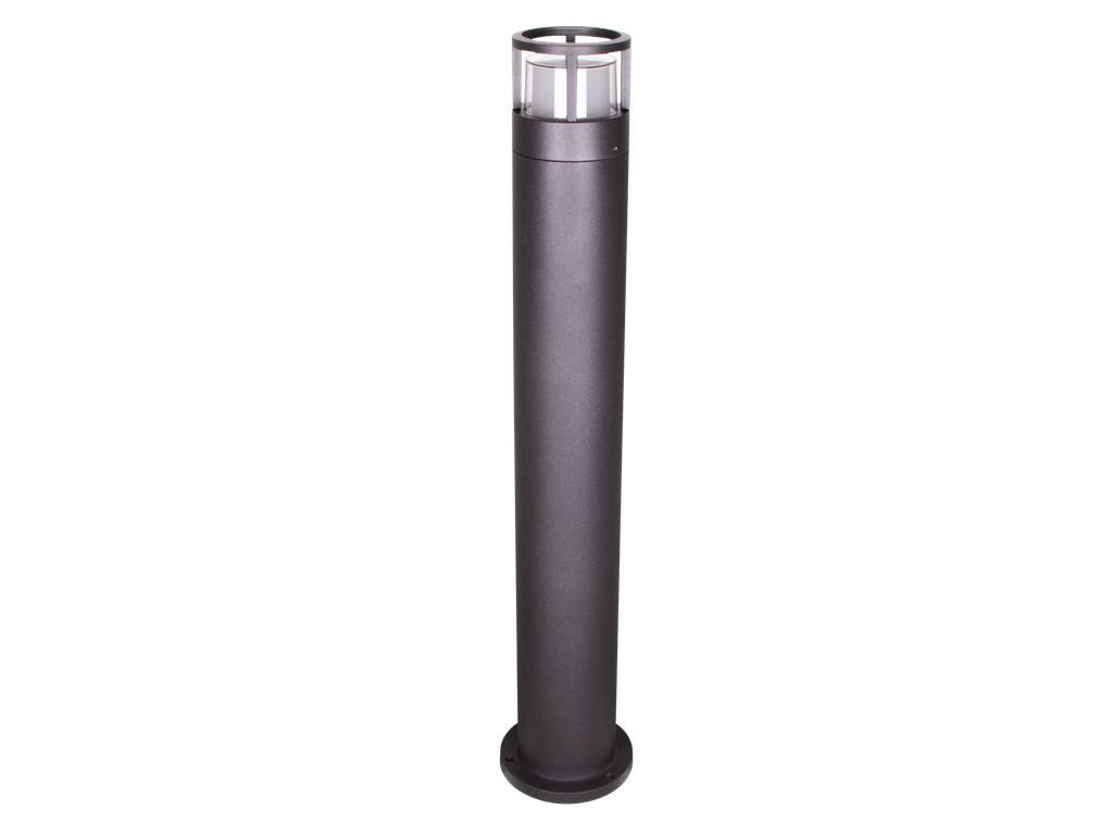 [J-BR1-850740] J-BR1-850740-BORNE JARDIN LED IP54 220V 80CM WENIA (7W, 4000K, GRIS FONCE)