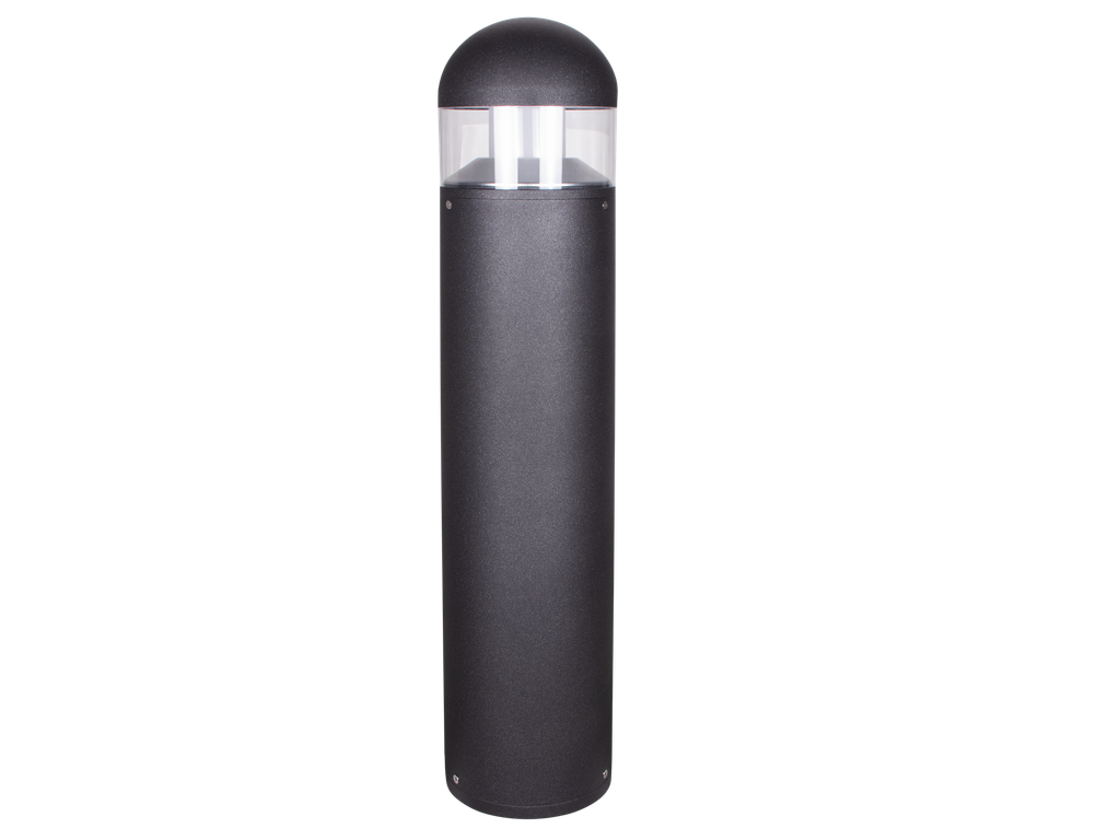 [J-BO9-950840] J-BO9-950840-BORNE JARDIN LED IP54 220V 80CM OBELLA (8W, 4000K, GRIS FONCE)