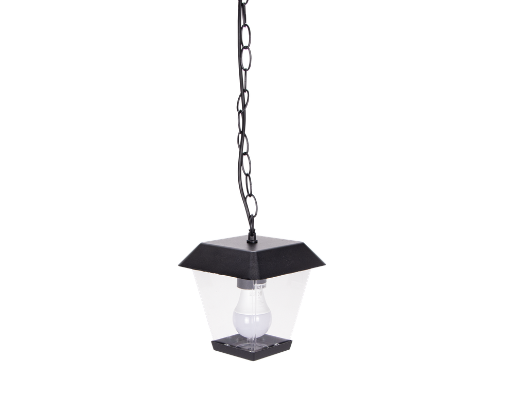 [J-SU1-812702] J-SU1-812702-SUSPENSION D'EXTERIEUR E27 220V 80CM KOLONYA (NOIR MAT)