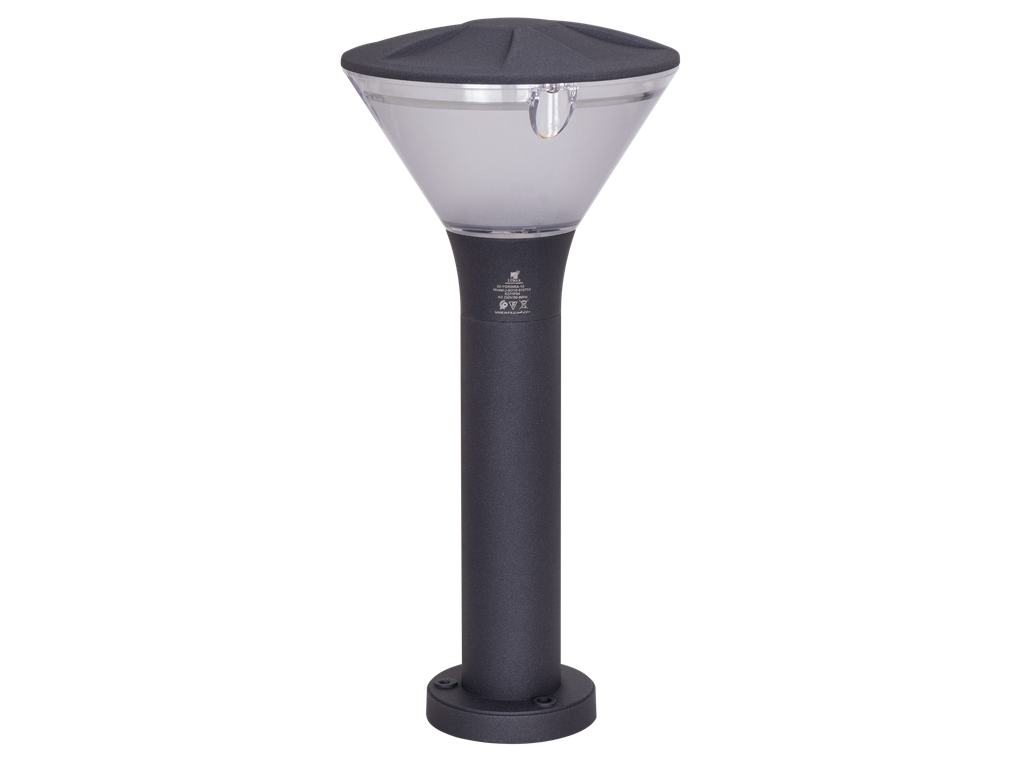 [32-YORINKA-12] 32-YORINKA-12-BORNE JARDIN E27 220V 45CM YORINKA (GRIS FONCE)