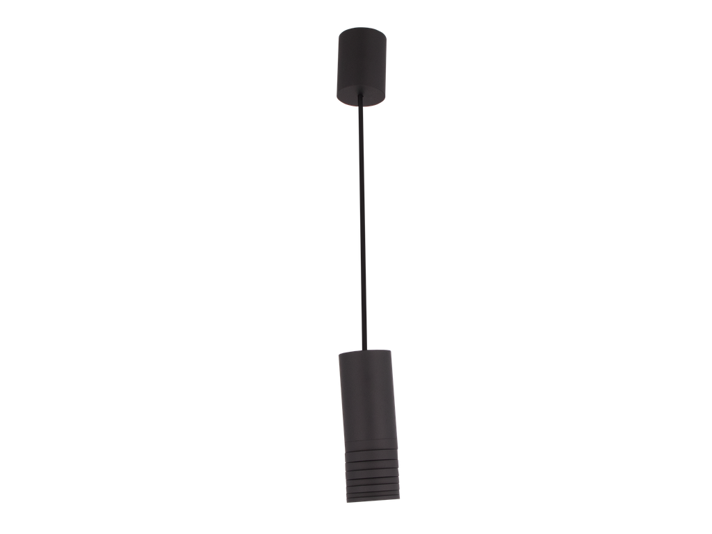 S-LUX-512202-SUSPENSION GU10 CYLINDRIQUE ACIER 16,5CM NAGANO
