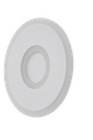 802-CLEON-018-APPLIQUE DECORATIVE LED D250H40MM CLEON