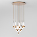 804-SPRINLA-005-LUSTRE SUSPENDU LED  220V Ø65*140CM SPRINLA