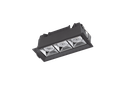 22-LAGO-1212-SPOT LINEAIRE A ENCASTRER RECTANGULAIRE 220V 24/38/50° LAGO