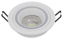 221-LILYA-310 SPOT MR16 ROND FIXE ALUMINIUM+ACRILYQYE LILYA