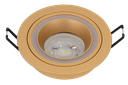 221-LILYA-315 SPOT MR16 ROND FIXE ALUMINIUM+ACRILYQYE LILYA