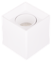 S-VI8-729100-SPOT GU10 APPARENT CUBIQUE ORIENTABLE PVC CUBANYA