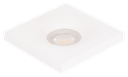 S-LUX-121772-SPOT MR16 A ENCASTRER CARRE FIXE ALUMINIUM MILANKO