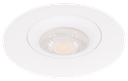 22-1-CHALINGA-WH/WH-SPOT MR16 A ENCASTRER ROND FIXE ALUMINIUM