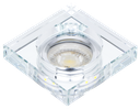 224-PRINCIPA-21-SPOT GU10 A ENCASTRER CARRE + LED 3W