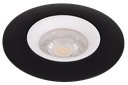 22-1-CHALINGA-BK/WH SPOT MR16 A ENCASTRER ROND FIXE ALUMINIUM