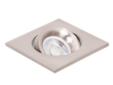 S-NA-161779 SPOT MR16 A ENCASTRER CARRE ORIENTABLE ALUMINIUM NADINA