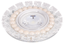 22-4-APIOS-872 SPOT MR16 A ENCASTRER ROND CRYSTAL + LED 3W