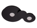 802-CYCLAMEN-030-PLAFONNIER LED L320 W525 H54