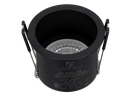 221-AXEL-143-CADRE SPOT MR16 FIXE A ENCASTRER ROND ALUMINIUM