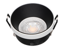 221-MALE-140-CADRE SPOT FIXE A ENCASTRER ROND ALUMNIUM