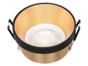 221-MALE-154-CADRE SPOT MR16 FIXE A ENCASTRER ROND ALUMNIUM