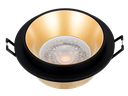 221-FICUS-154-CADRE SPOT GU10 FIXE A ENCASTRER ROND ALUMINIUM