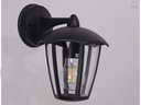 [32-5-PIVOINE-002] 32-5-PIVOINE-002-APPLIQUE D'EXTERIEUR E27 IP44 DOWN 220V (NOIR)
