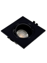 22-1-OSTANIA-SN-SPOT GU10 A ENCASTRER CARRE ORIENTABLE PVC