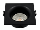 22-1-SALMA-SN-SPOT GU10 A ENCASTRER CARRE FIXE RETRAIT PVC