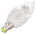 L-GC2-140740-LAMPE C38 CRISTAL FLAMME E14 220V MALTA