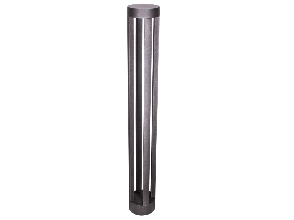 [J-BR1-450740] J-BR1-450740-BORNE JARDIN LED IP54 220V 80CM ALINKA (7W, 4000K, GRIS FONCE)