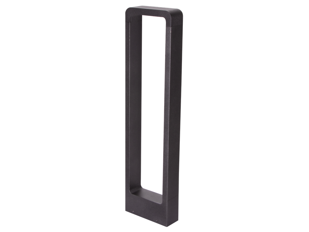[J-BO9-600740] J-BO9-600740-BORNE JARDIN LED IP54 220V 60CM IBANDA (7W, 4000K, GRIS FONCE)