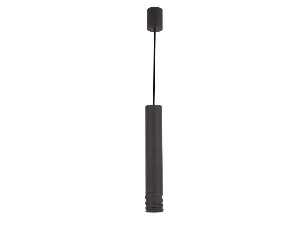 S-LUX-512204-SUSPENSION GU10 CYLINDRIQUE ACIER 36,5CM NAGANO