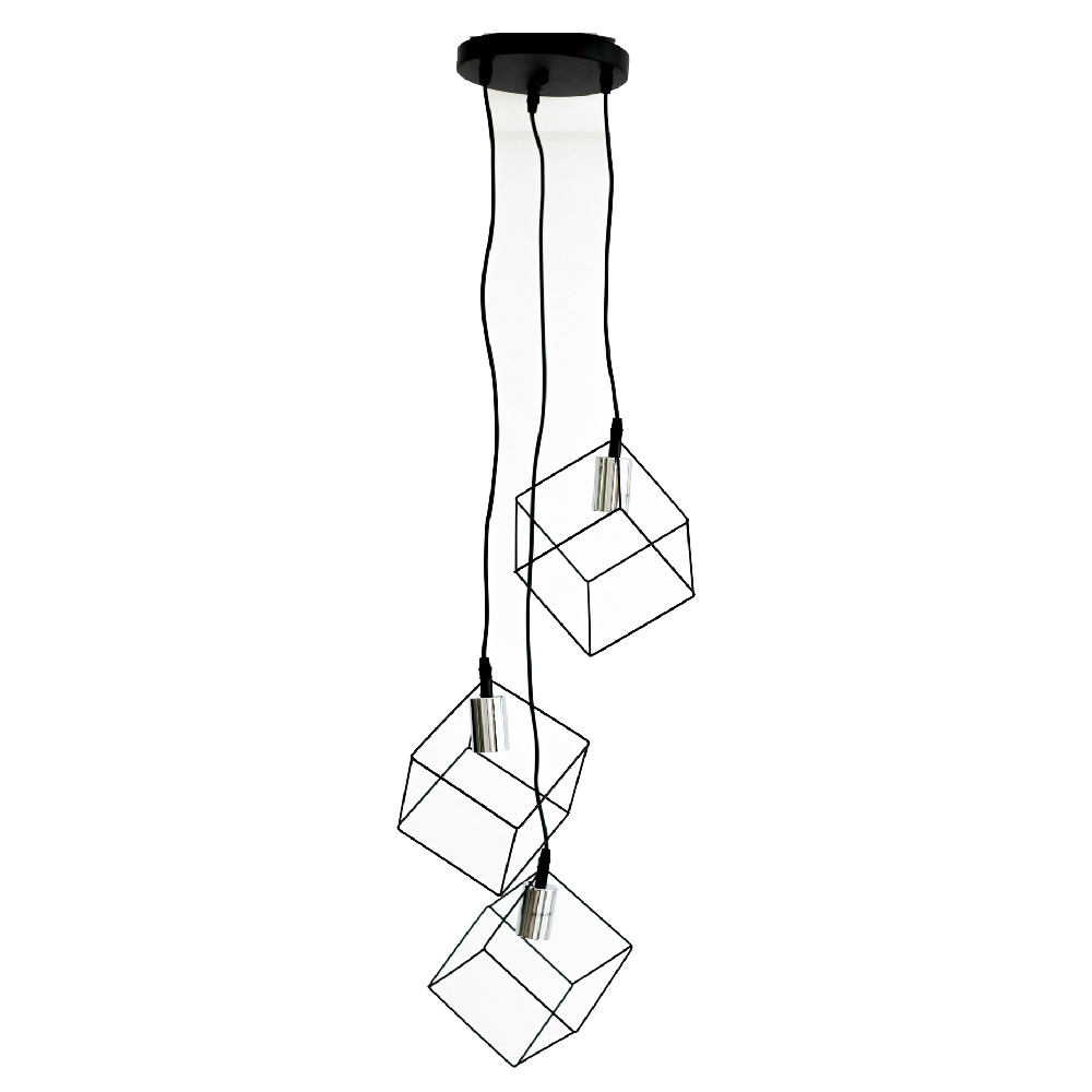 C-SU8-312800-SUSPENSION 3*E27 CARRENA