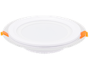 S-GL1-211240-PANEL LED A ENCASTRE ROND 220V GLASS