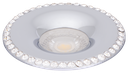 S-LUX-251770-SPOT MR16 A ENCASTRER ROND ALUMINIUM+CRISTAL SINGOLA