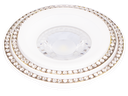 S-LUX-228206-SPOT MR16 A ENCASTRE ROND ALUMINIUM+CRISTAL FRIZINIA