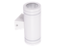[J-AP3-321840] J-AP3-321840-APPLIQUE LED D'EXTERIEUR IP54 220V HALVIA (2*9W, 4000K, BLANC)
