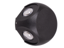 [32-2-ESCARBA-134] 32-2-ESCARBA-134-APPLIQUE LED D'EXTERIEUR IP54 220V ESCARBA (4*1W, 3000K, GRIS FONCE)