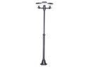 [J-PO10-212702] J-PO10-212702-POTEAU JARDIN 3*E27 220V 2METRES KOLONYA (NOIR MAT)