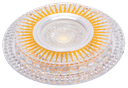 224-2601-882 SPOT MR16 A ENCASTRER ROND GLASS+CRISTAL + LED 3W VIOLETTE