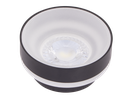 22-1-CANNA-6113-SPOT MR16 ROND FIXE ALUMINIUM+ACRYLIQUE