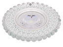 22-4-LYS-26712 SPOT MR16 A ENCASTRER ROND 3D GLASS+CRYSTAL + LED 3W