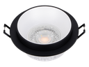 221-FICUS-133-CADRE SPOT FIXE A ENCASTRER GU10 ROND ALUMINIUM